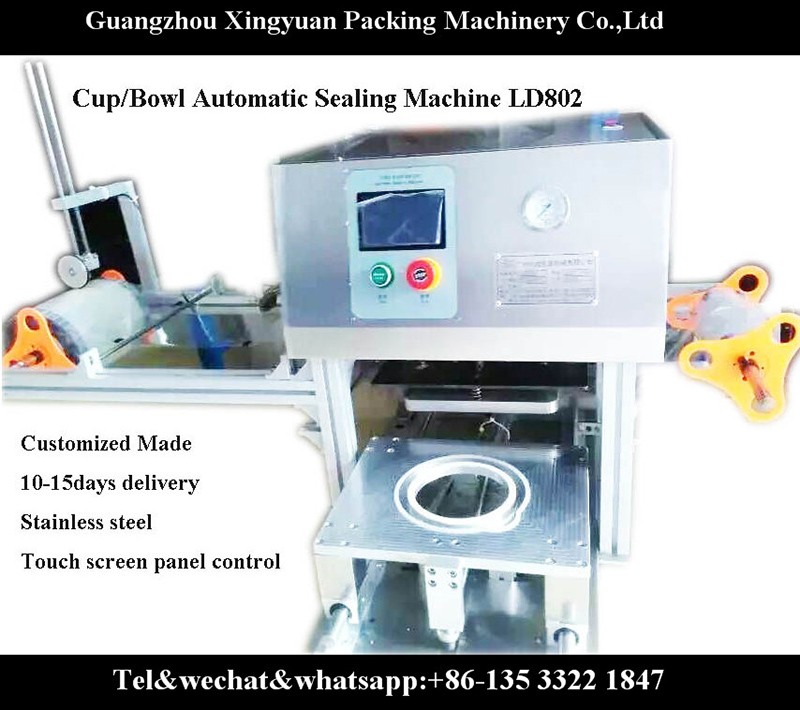 Automatic Plastic Jar/can Sealing Machine /jar/can Sealer Machine Customized Ld802b Buy Jar