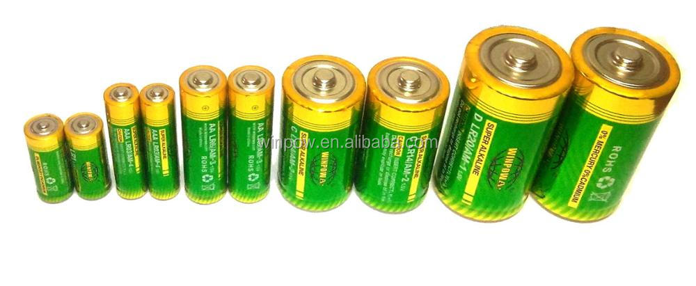 1.5v Lr61 Zn/mno2 Battery Aaaa Battery Alkaline Battery