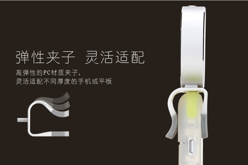 岩omi電話光新しい ファッション ポケット ラウンド 0.7 ワット led selfie ライト用スマート電話内蔵10 ピース leds MT-5345仕入れ・メーカー・工場