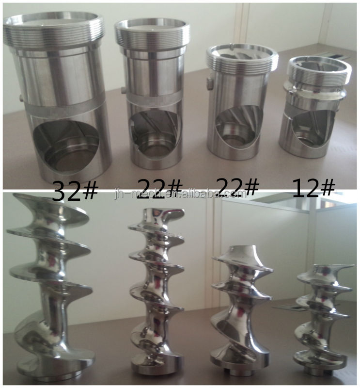Stainless steel meat mincer spare parts,China JHM meat mincer spare parts price supplier 21food