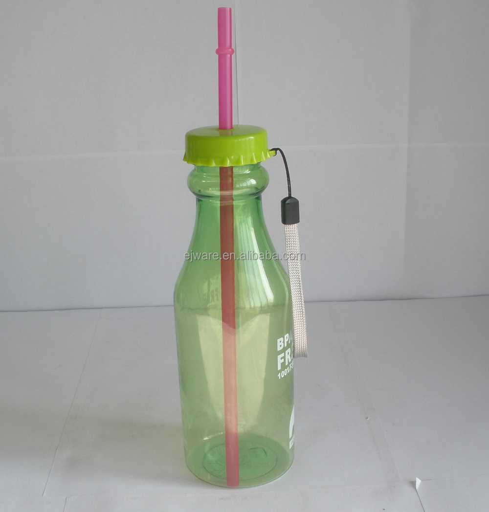 fdaが承認した単一の壁透明なプラスチック製の飲料藁でボトルを問屋・仕入れ・卸・卸売り