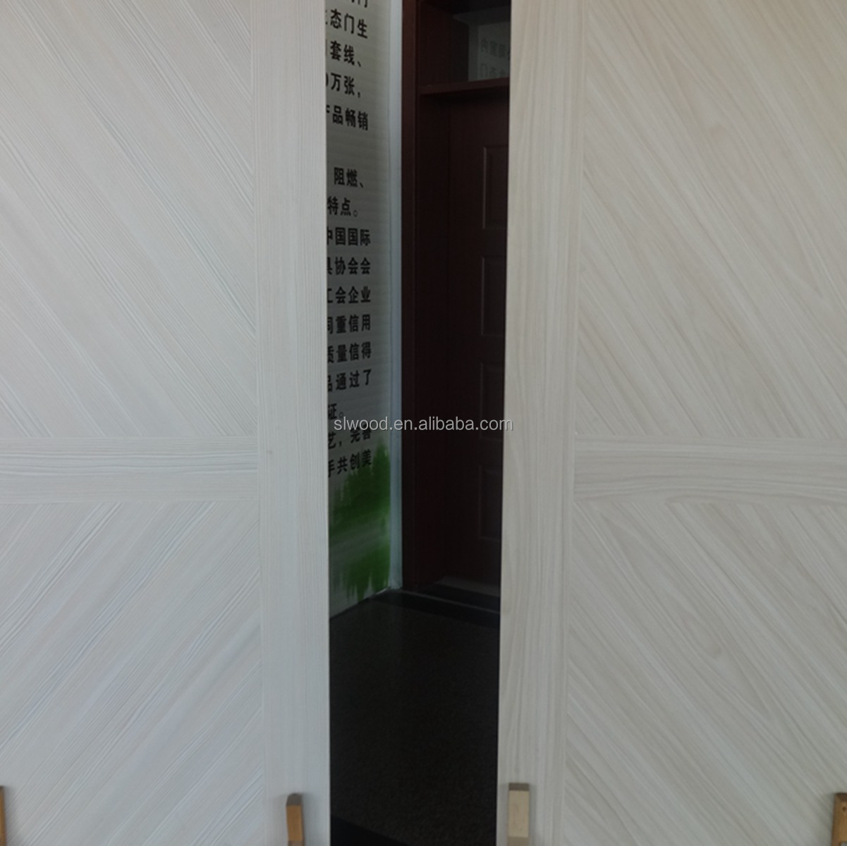 シンプルなデザインの皮膚のドア成形pvc/のベニヤのドアの皮問屋・仕入れ・卸・卸売り