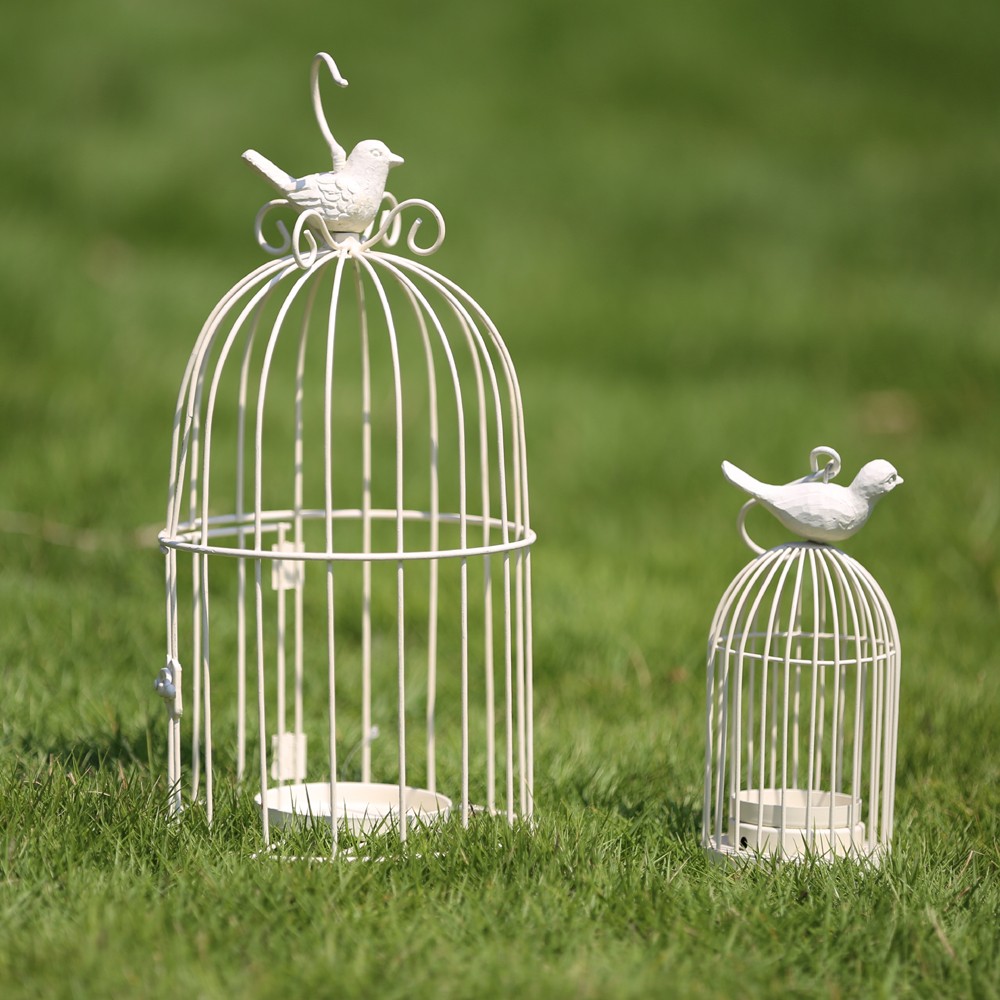 iron retro warm bird cage candle hold home amazing decor hanging
