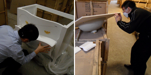 の家具のキャビネットのカウンターの洗面ガラス容器シンク仕入れ・メーカー・工場