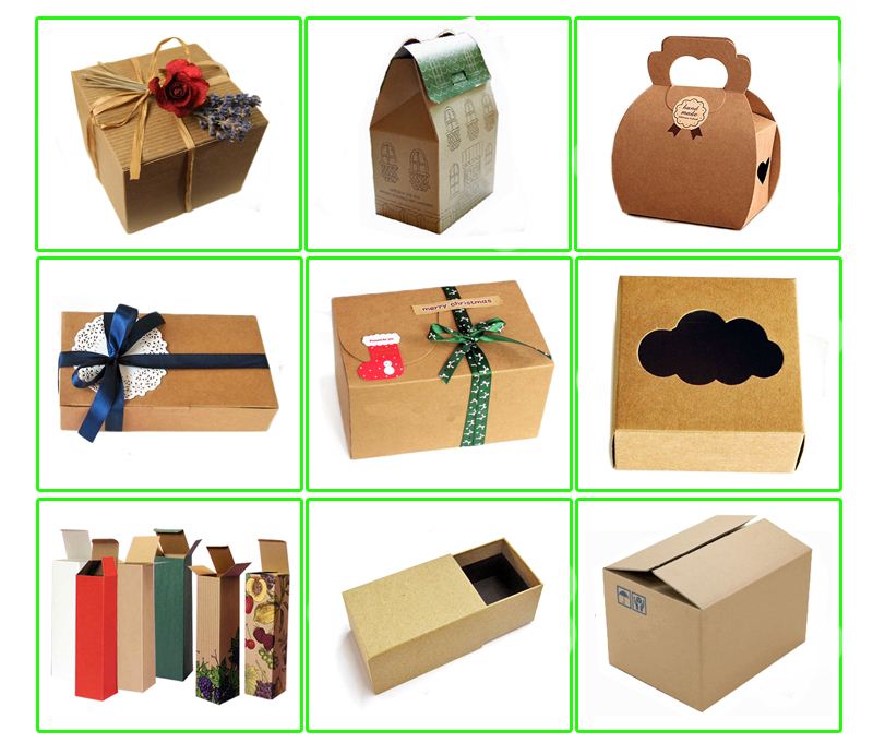 exquisite paper-made red wine box
