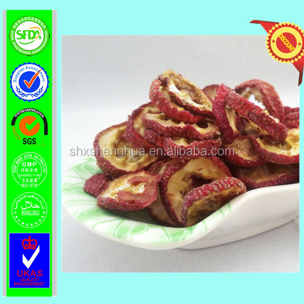 2014 free sample new arrival GMP factory supply Hawthorn Fruit P.E powder
