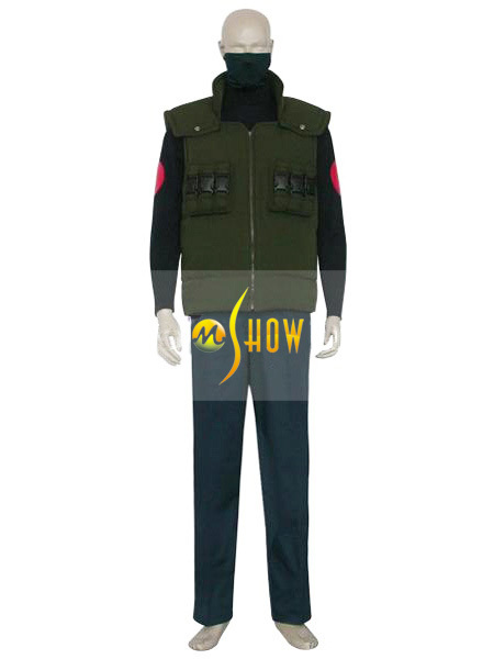 熱い販売の2014年hatakenaruto- ナルト- アニメコスプレ衣装販売デラックスカカシハロウィンクリスマスパーティーの服の衣装カスタム問屋・仕入れ・卸・卸売り