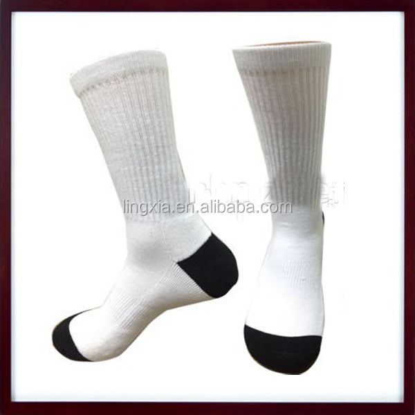 Sock Manufacturers 100 Polyester Sublimation Blank Socks,China