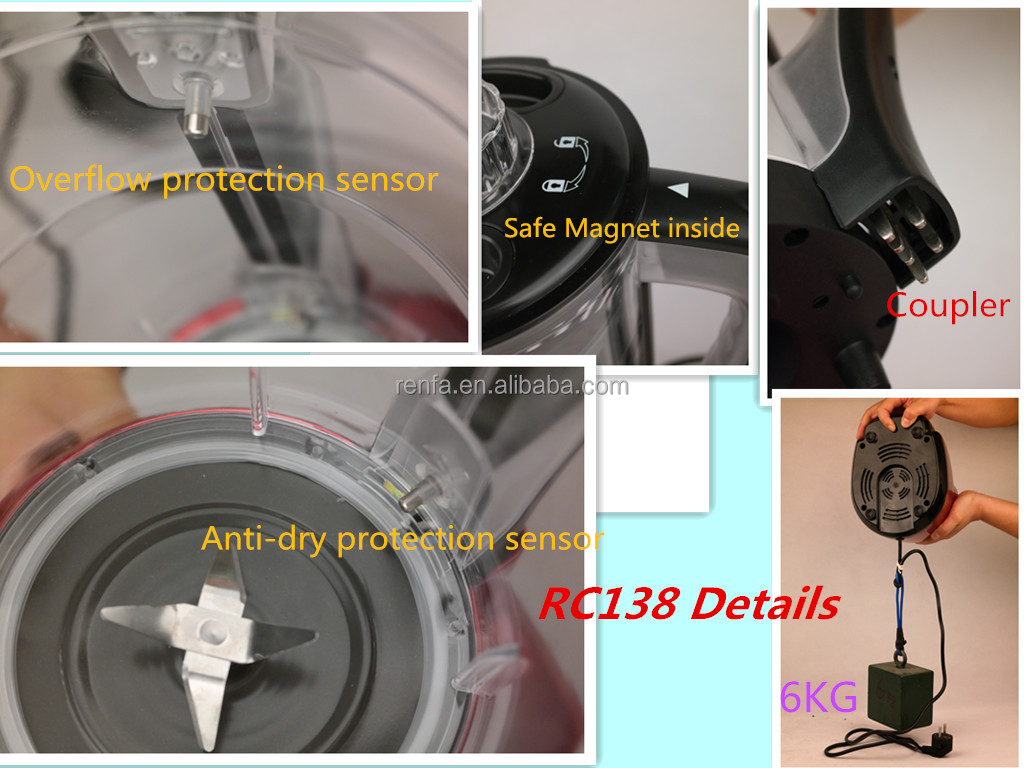 RC138A ice blender machine& SOUP MAKER HOT SELL SHUNDE