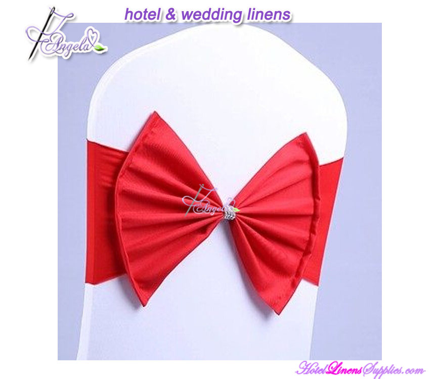 spandex band with poly bows