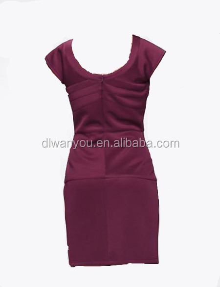 bodycon2014年女性ヴィンテージドレス新しいファッションカジュアル包帯ドレス問屋・仕入れ・卸・卸売り
