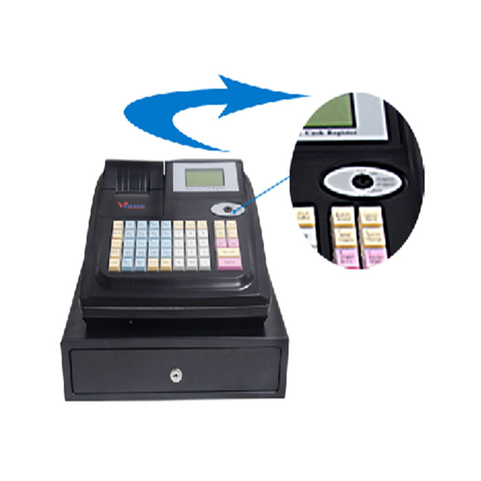 Cheap And Fine Supermarket Electronic Cash Register For Sale With One