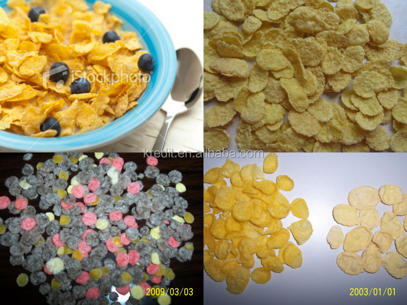 High Capacity Breakfast Cereals Production Machines/Corn Flakes Machines