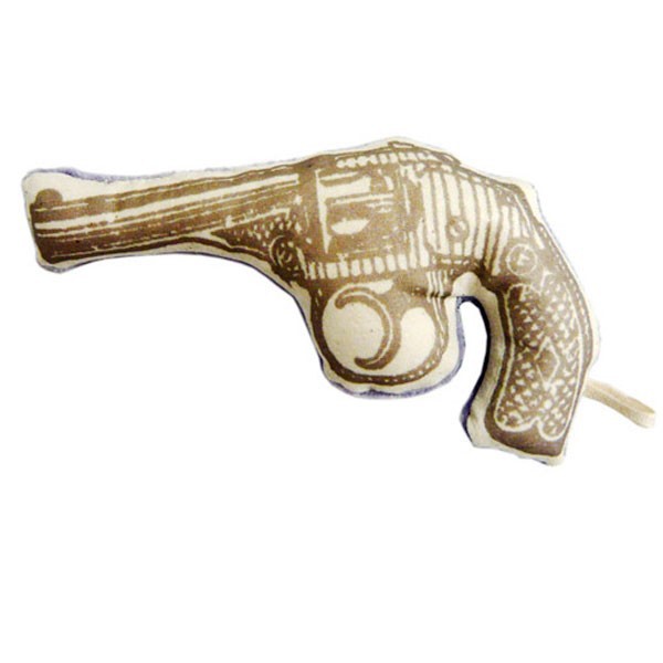 Mini handmade kid gun plush toy