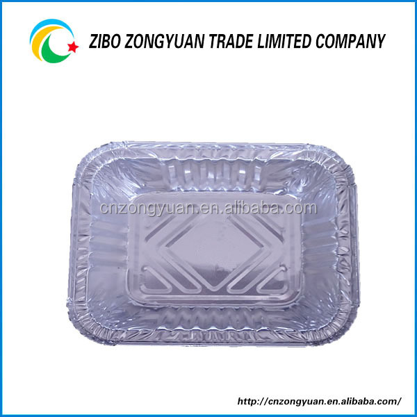 10"*5 7/8"*2 7/8" 1500ml Disposable Food Aluminum Foil Container