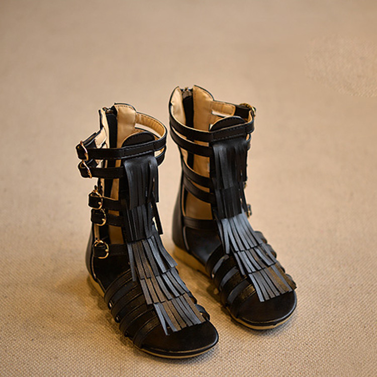 women style strap sandal boot for kid size