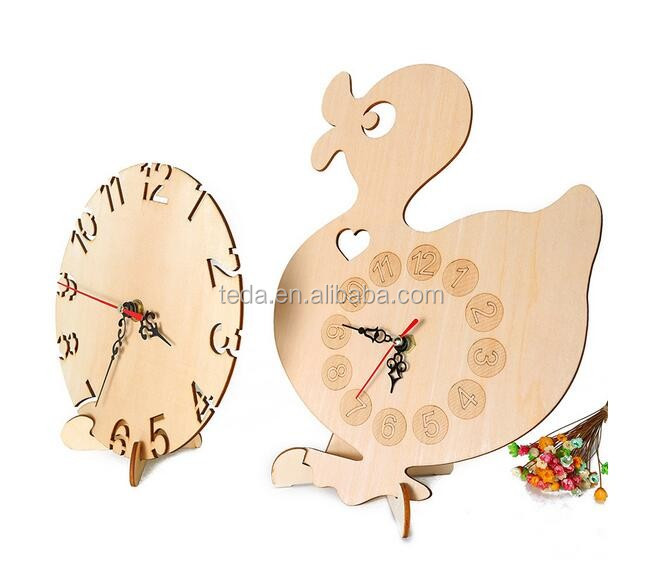 Dark Design Wood Clock (2)