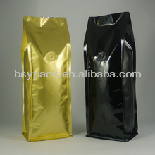 Custom printed matte suiface handling stand up aluminum foil tea bag with zipper