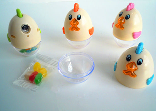 Pull line carton plane candy toy