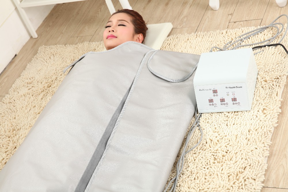 3 Heating Zone Far Infrared Body Wrap Infrared Body Shaping Blanket Infrared Thermal Slimming