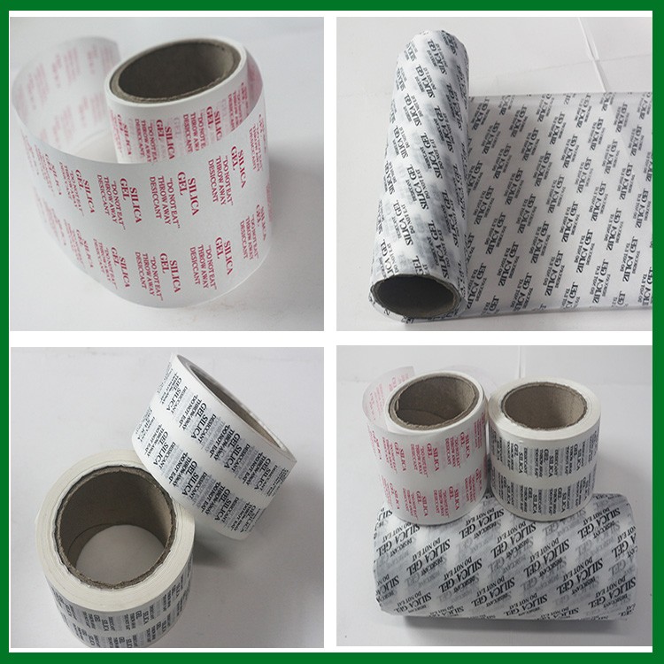 lowest price heat seal silica gel desiccant paper