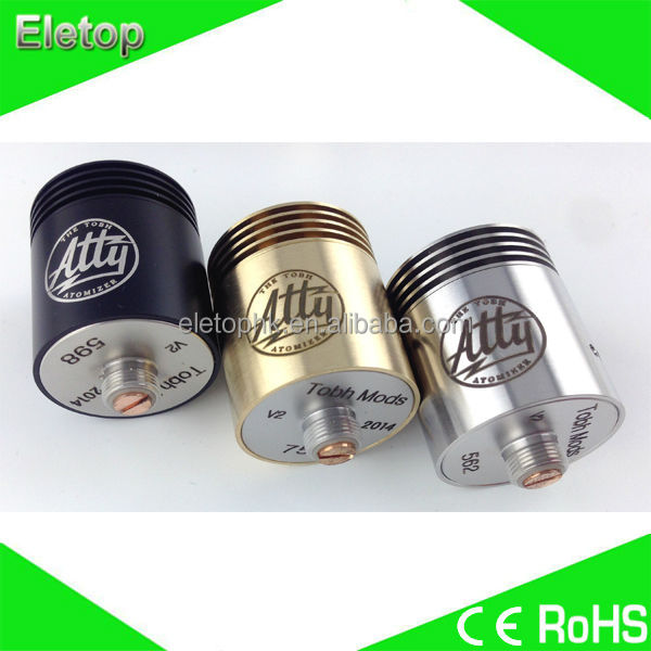 Eletop high quality 1:1 clone rebuildable V2 atomizer tobh atty