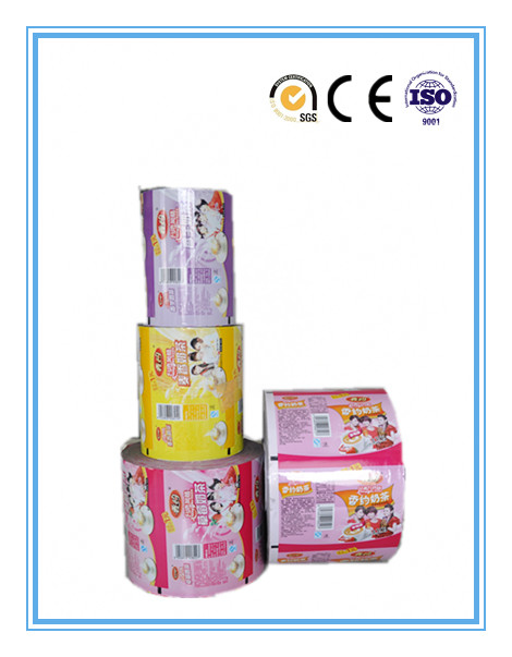 Colored printing and good quality plastic film roll