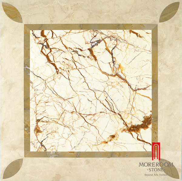 MPC21G66 Moreroom Stone Waterjet Artistic Inset Marble Panel-1.jpg