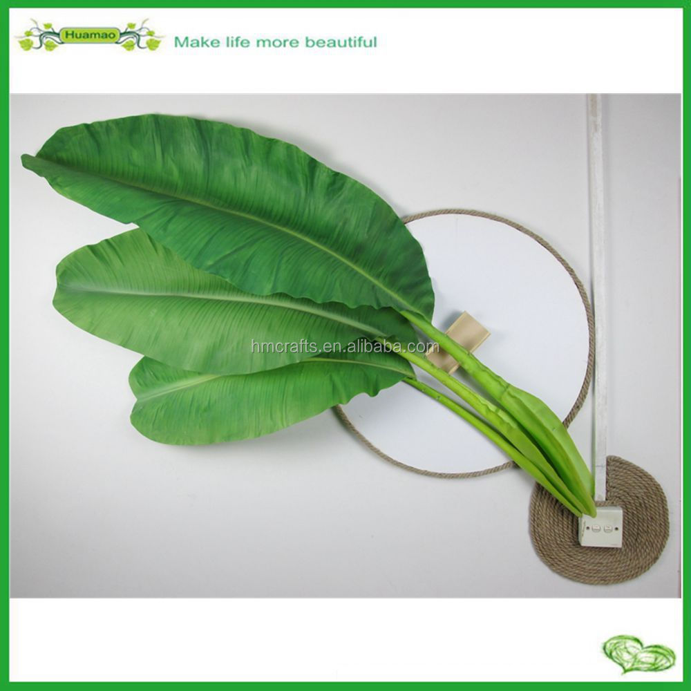 Quality Real Touch Plastic Banana Leaves Artificial Banana Leaf Buy