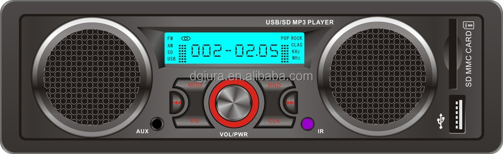 新しいデザインブルートゥース付decklessape非破壊- サウンド- 品質デコードスピーカー付きカーラジオの受信機問屋・仕入れ・卸・卸売り