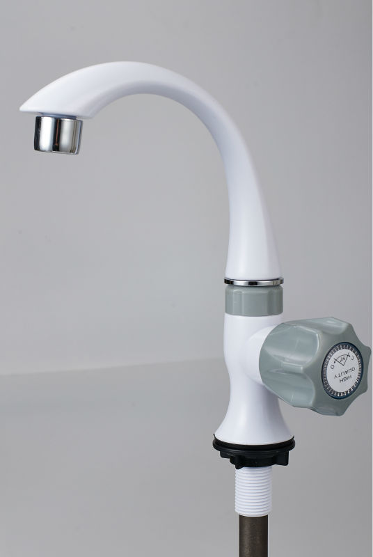 Witte pull down keuken kraan voor wastafel, wastafel, badkamer fs Tegelvloer Keuken Schoonmaken : Witte pull down keuken kraan voor wastafel, wastafel, badkamer fs