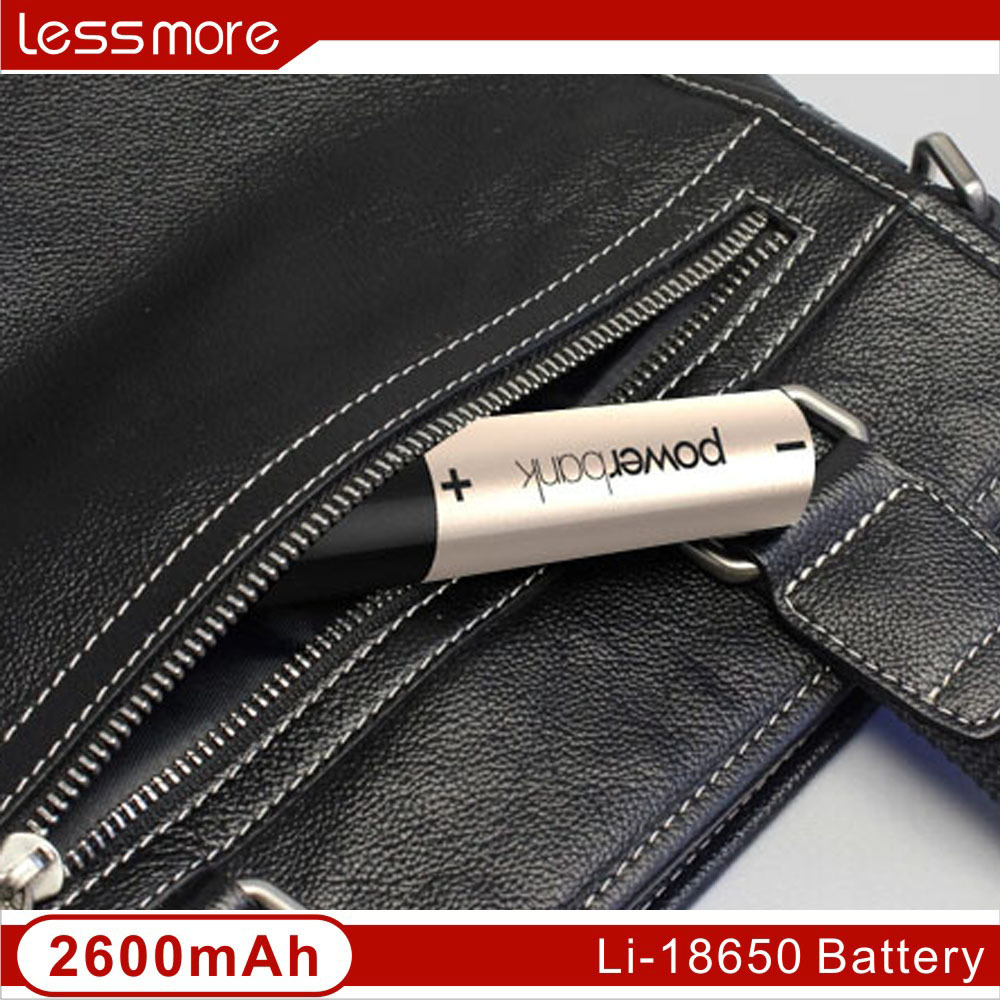 travel gift power bank 2600mah with flashlight lipstick type new