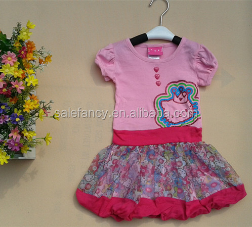赤ちゃんの女の子のドレスの女性のための誕生日7歳qgd-2164小さな女王のフラワーガールの服仕入れ・メーカー・工場
