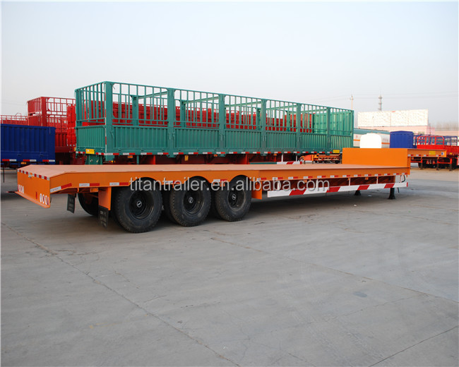 transport heavy foods low bed trailer head