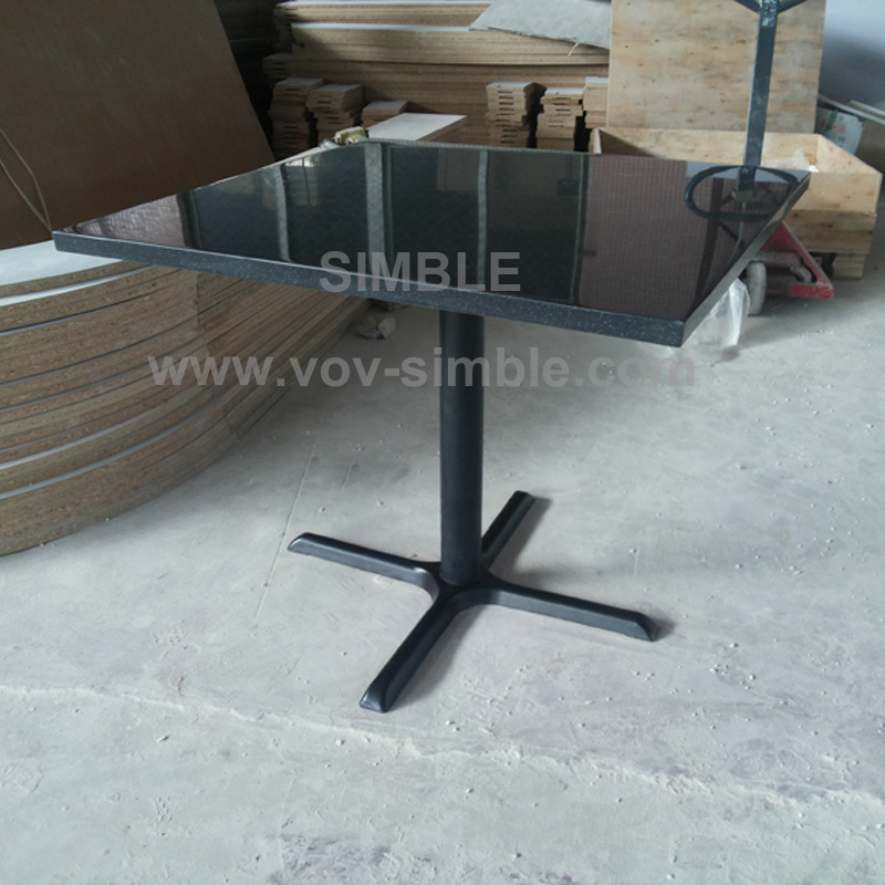 Simbleエコ- フレンドリーな複合アクリル折り畳み式のテーブル/固体表面ダイニングテーブルレストラン問屋・仕入れ・卸・卸売り