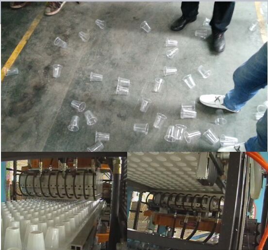 使い捨てプラスチック熱成形機プラスチックカップ製造機仕入れ・メーカー・工場