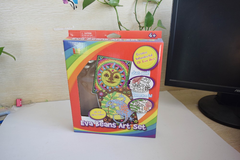 Crianças DIY pintura artesanato e presentes, atacado EVA feij u00e3o Crianças Kits de Artesanato Adesivo De Parede Arvore Familia ~ Crianças DIY pintura artesanato e presentes, atacado EVA feij u00e3o Crianças Kits de Artesanato