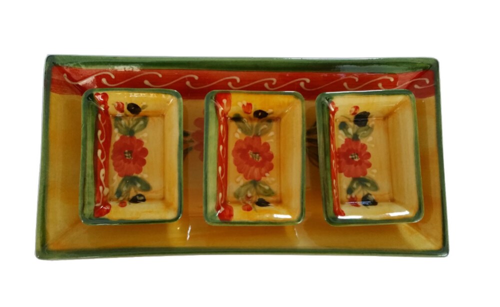 Spanish Ceramic Handmade Tapas Serving Tray Tapas Dish Buy Spanish