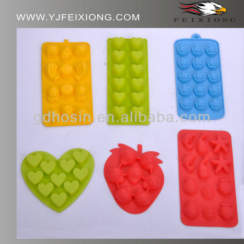 Popular silicone molds for cake and chocolate