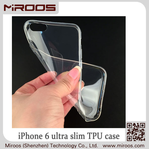 中国から工場直売ソフト極薄透明tpu携帯電話のカバーのためのiphone6仕入れ・メーカー・工場