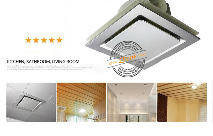 Supply High Quality Small Ceiling Mounted Kitchen Eunique Exhaust