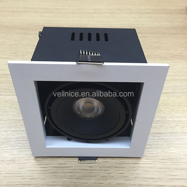 Cobled7w10w15w正方形の埋め込み式ダウンライトレンタル用の/部門/ホテル/franfhiser3b0080ショア仕入れ・メーカー・工場