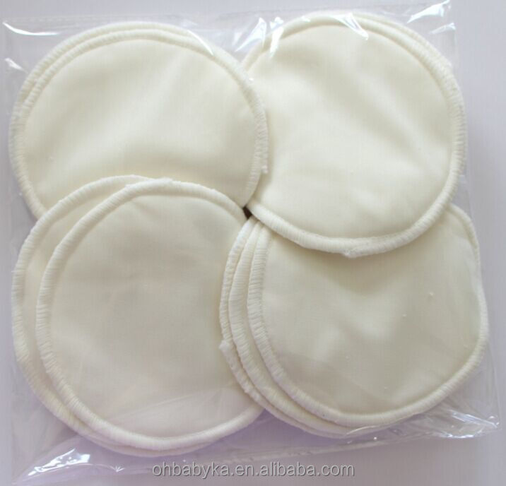 Ohbabyka柔らかい竹看護パッド再利用可能なミルク授乳パッド 問屋・仕入れ・卸・卸売り