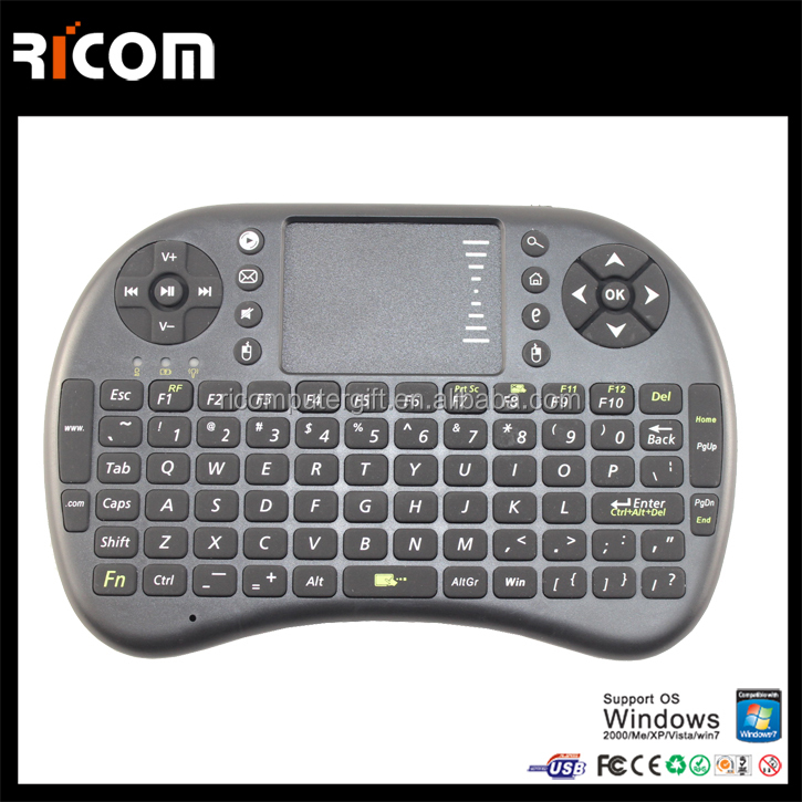 2.4g Mini Wireless Keyboard With Touch Pad For Android Tv Box,2.4g Mini