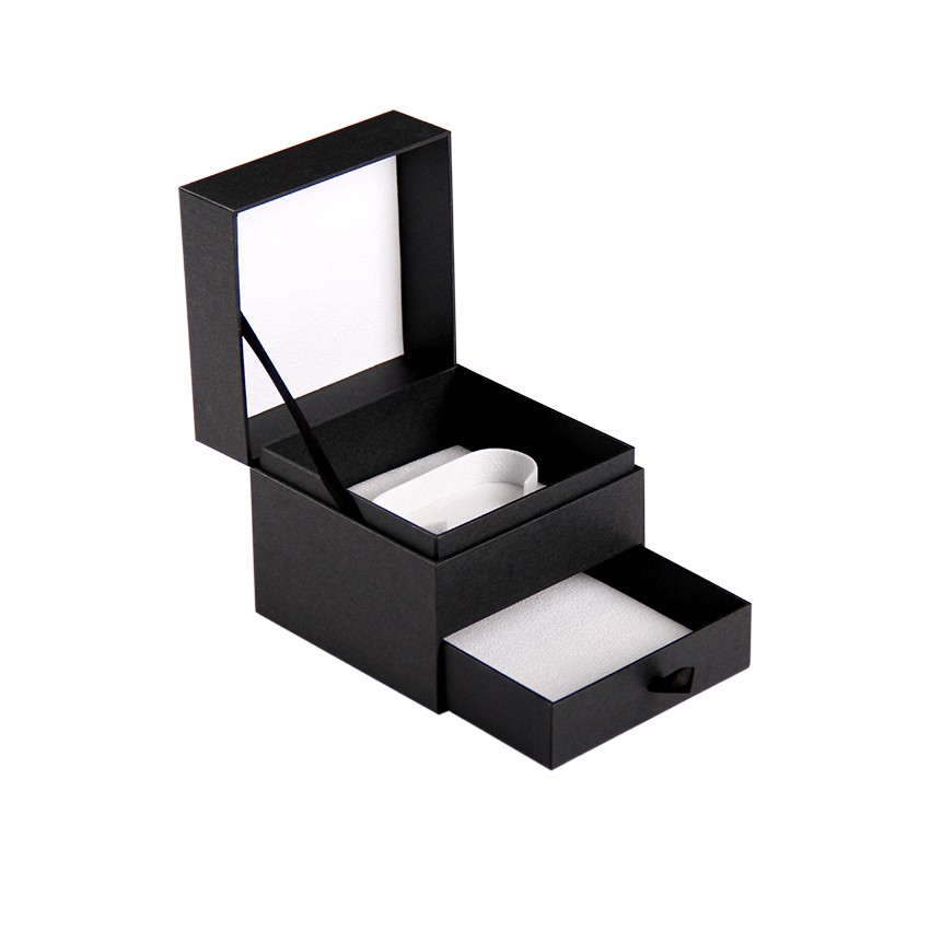 Custom Black Cardboard Jewelry Packaging Box Buy Jewelry Packaging