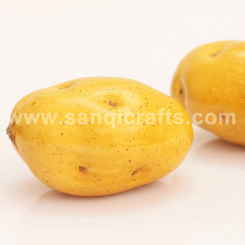 Hot Sell Life Like Home Decorative Artificial Plastic Potatoes Fake