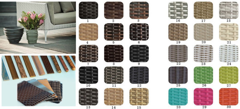 新製品2015最高品質のアルミニウムフレームwpc屋外家具マレーシア木材のダイニングセット仕入れ・メーカー・工場