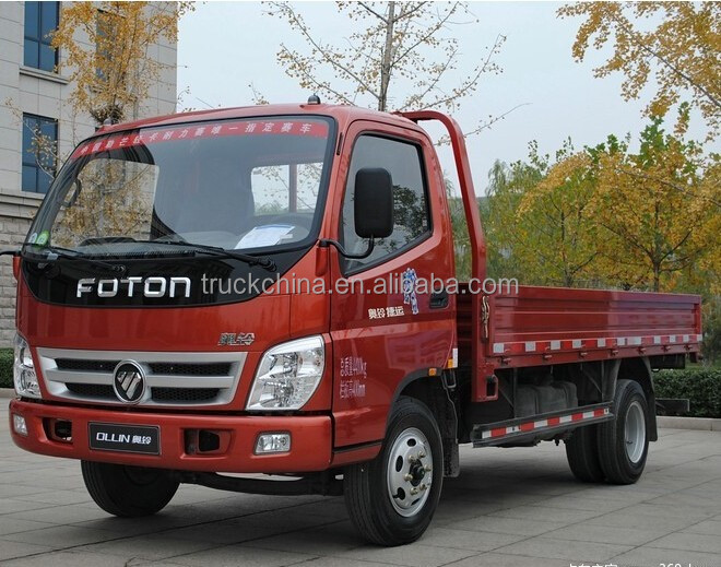 Foton 4x2 Bj1039v3jd3-b 2ton Light Truck With
