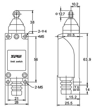 Iec60947-5-1規格tz-8シリーズ防水リミットスイッチ( ul、 tuv、 ce)仕入れ・メーカー・工場