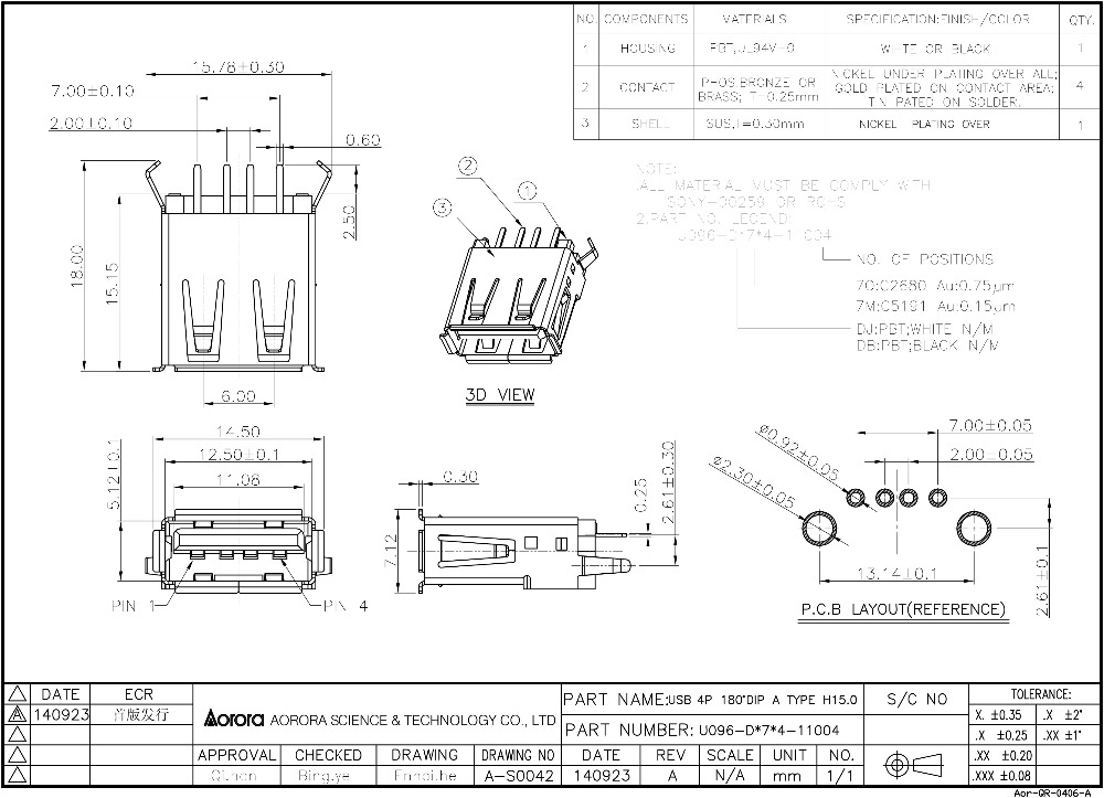 ディップ非zif/4ピンu096usbコネクタ仕入れ・メーカー・工場